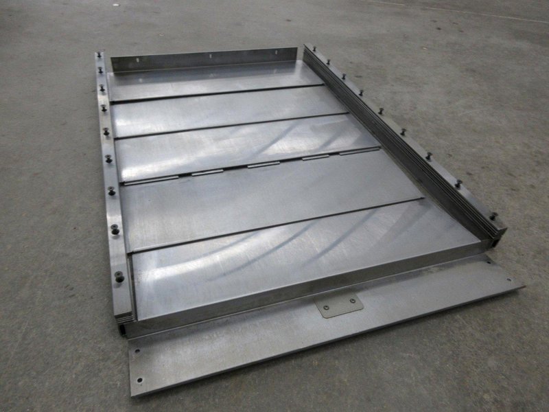 Used Haas Z-Axis Waycover Set #93-4462 Fits Most VF3/4/5 Series Machines.  Great Condition