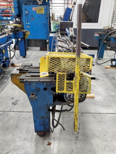 2.5&quot; TELEDYNE PINES HORIZONTAL HYDRAULIC TUBE BENDER. STOCK # 0641823
