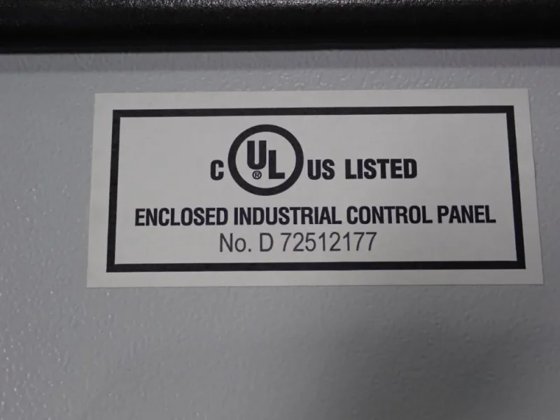 SICK CONTROL CABINET