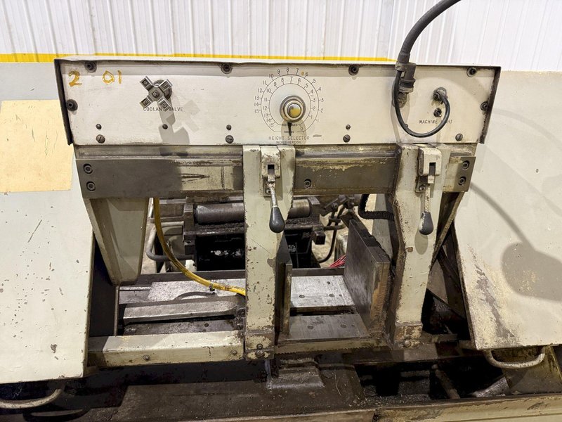 15" X 20" MARVEL MODEL #15A AUTOMATIC HORIZONTAL BANDSAW: YOBRO #24326