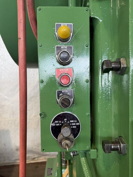 75 TON MINSTER # 7 BACK GEARED OBI PRESS. STOCK # 1218925.