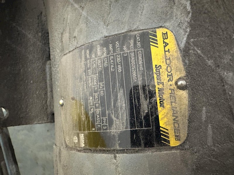 48&quot; TABLE VIKING MODEL #4812CT CONTINUOUS SHOT BLAST PARTS CLEANING SYSTEM, NEW IN 2017: STOCK #22469