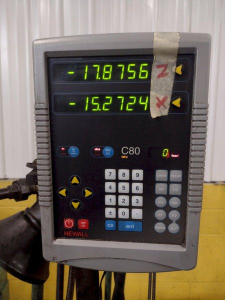 42" X 120" RYAZAN MODEL #1N65 HEAVY DUTY ENGINE LATHE 4.5" HOLE: STOCK #16472