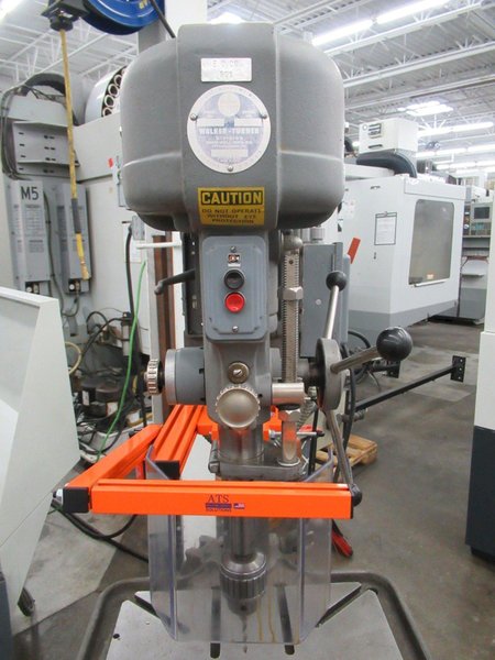 Walker Turner Drill Press, 15.5" x 18" Table, 70-400 RPM