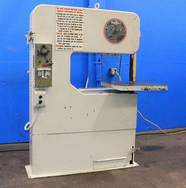 30″ DOALL 3012-U VERTICAL BAND SAW USED