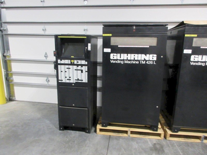 Guhring TM426L Tool Dispensing System - Inventory Management - (3) Vending Machines w/ Main Control Unit (Model TM426)- Auction Item