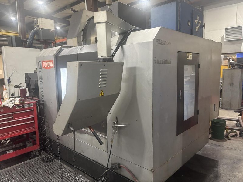 Toyoda BM 850 CNC VMC, 2008 – 300 PSI Thru-Spindle Coolant, CAT-50