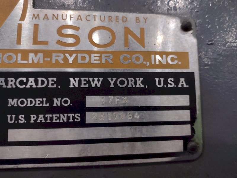 75 TON KR WILSON H-FRAME HYDRAULIC PRESS: YOBRO #25288