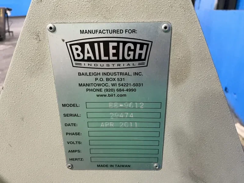 BAILEIGH 96” SHEET METAL BRAKE   -  BB-9612