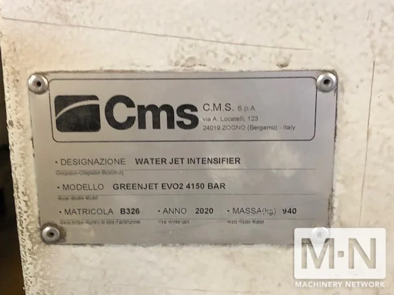CMS 5-AXIS IDROLINE S 2040 CNC WATERJET