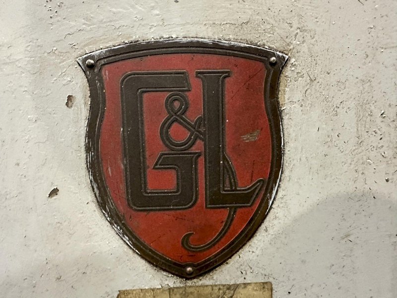 72" X 72" GIDDINGS &amp; LEWIS (G&amp;L) T-SLOTTED POWERED ROTARY TABLE W/ 72" POWERED INFEED SLIDE: STOCK #19731