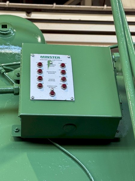 100 TON MINSTER P2-100-48 PIECE MAKER STRAIGHT SIDE HIGH SPEED PRESS. STOCK # 0883425