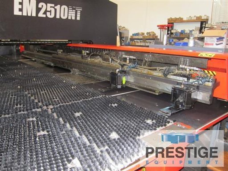 22 Ton Amada EM2510NT AC Servo Electric CNC Turret Punch Press