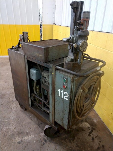 5 HP LAMINA PORTABLE HYDRAULIC POWER UNIT FOR LAMINA DRILLS: STOCK #15979
