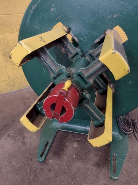 2500 LBS  x 18&quot; LITTELL MODEL #25 PULL OFF COIL REEL UNCOILER: STOCK #16503
