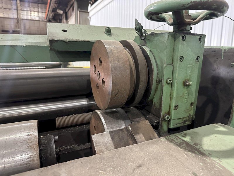 48&quot; AUTOMATIC FEED EDGE GUIDE, PINCH ROLL &amp; EDGE SLITTER TRIMMER: STOCK 19765