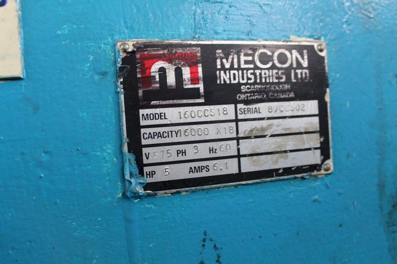 18&quot; MECON COIL CRADLE AND STRAIGHTENER: STOCK #71776