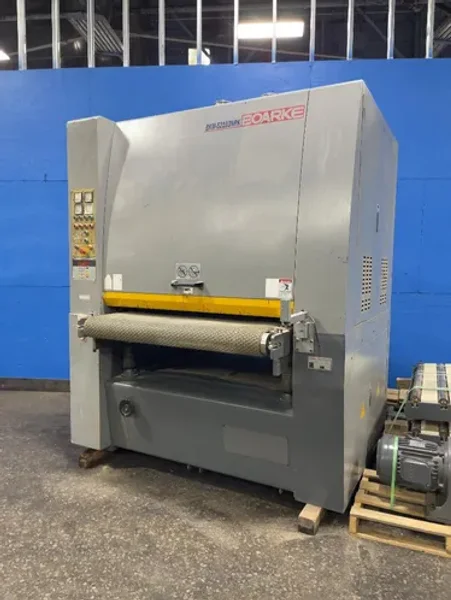 BOARKE MACHINE CO 85” X 50” BELT SANDER   -  BKM-52103NRK