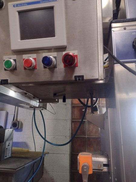 Pack West 120 Inline Capper with #7+2 Vertical Cap Elevator – Complete Automatic Bottle Capping System