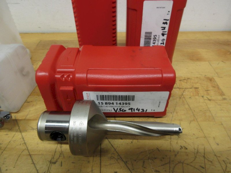 Komet ABS50 KUB Trigon Inserted Drill Bodies (9pcs) Small Diameters ***New In Package***- Auction Item