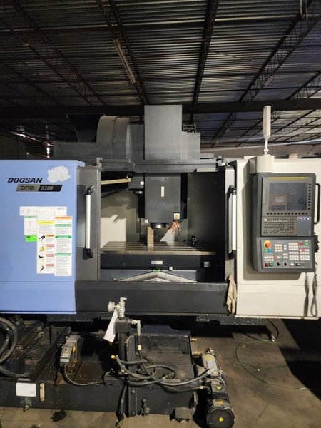 Doosan DNM 5700 CNC Vertical Machining Center; 2021 – 12K RPM, Fanuc Control, 30 ATC
