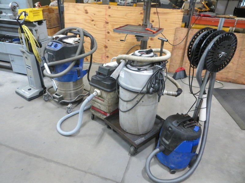 Nilfisk Vacuums- Assorted- As Shown- Auction Item