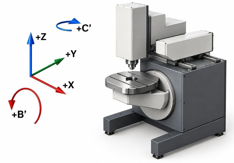 Deckel-Maho - DMU50T X: 500 - Y: 400 - Z: 400 mm CNC