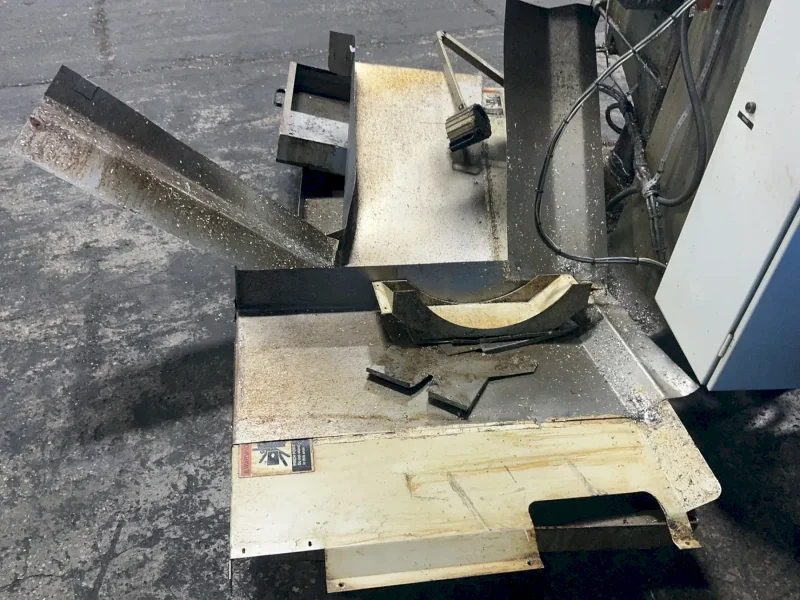 BRIDGEPORT 11”X58” CNC VERTICAL MILL  -  EZ-TRAK SERIES II