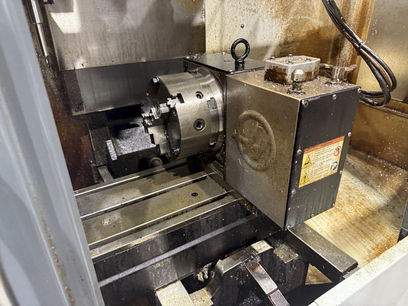 2012 Haas TM-1P w/4th Axis Used CNC Vertical Machining Center For Sale