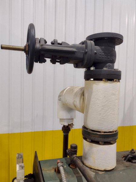 40 HP COLUMBIA MODEL MPH-40 GAS FIRED BOILER: STOCK #22543