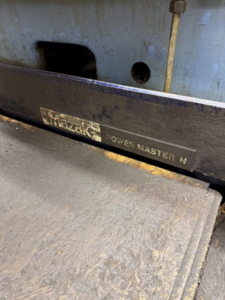 MAZAK POWERMASTER PMNX-1600 HOLLOW SPINDLE CNC TURRET LATHE. STOCK # 0207223