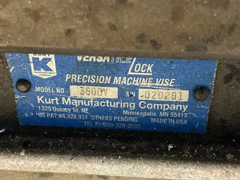 Kurt  6”  Vise - 3600v