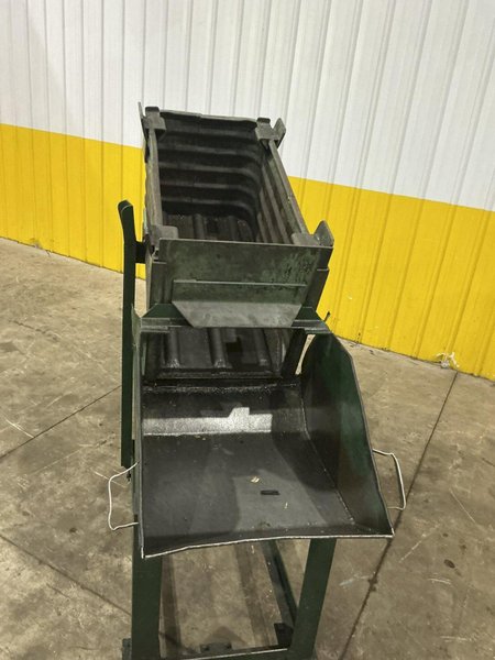 (120) 36” x 18” x 18” STEEL STACKABLE PARTS BIN TUB CONTAINER WITH DUMP DOOR: YOBRO #25062