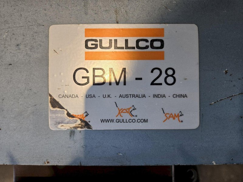 2" GULLCO GBM-28 PLATE BEVELING MACHINE. STOCK # 0654426