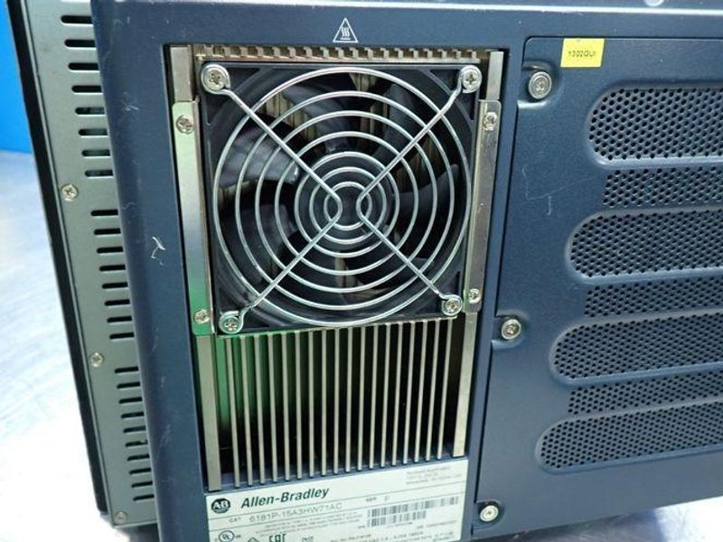 ALLEN BRADLEY 15" DISPLAY, 32GB SLC SOLID STATE STORAGE INTEGRATED DISPLAY INDUSTRIAL COMPUTER  -  6181P-15A3HW71AC