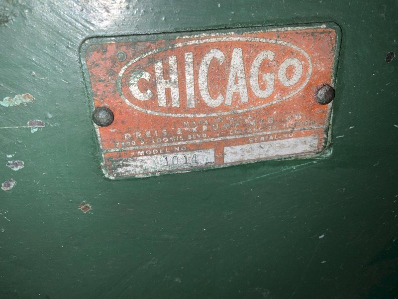 10' X 14 GA DREIS &amp; KRUMP APRON BRAKE: STOCK #80940