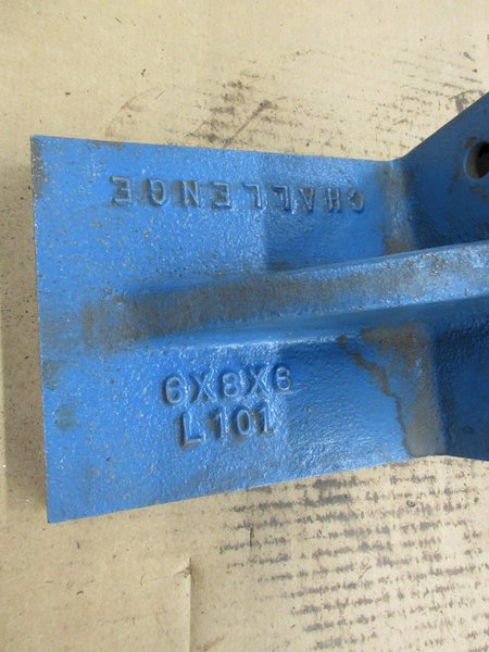 Challenger Cast Iron Angle Plate 6"x8"x6" and Other 6"x6"x6.5"- Auction Item