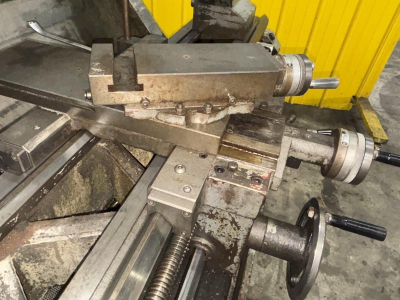 14&quot; X 40&quot; REPUBLIC MODEL #14 ENGINE LATHE WITH METRIC &amp; 2&quot; HOLE: STOCK #23667