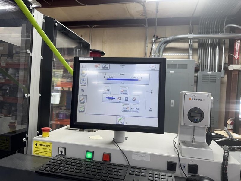 Schleuniger Crimp Center 67, 2018 – 2 crimp units