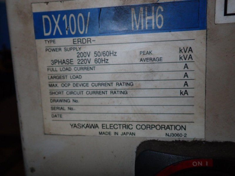 Yaskawa Motoman  Robot - Mh6