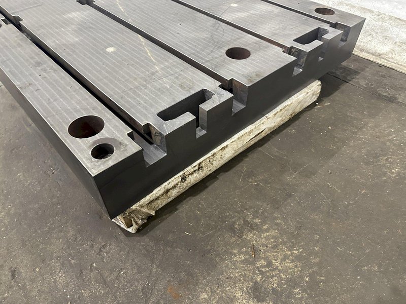 4&#039; X 9&#039; X 7&quot; MIDLAND ROSS T SLOTTED FLOOR PLATES: STOCK #77473