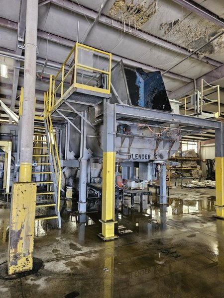 Custom Built Stainless Steel Dual Double Helix Ribbon Blender, 2000