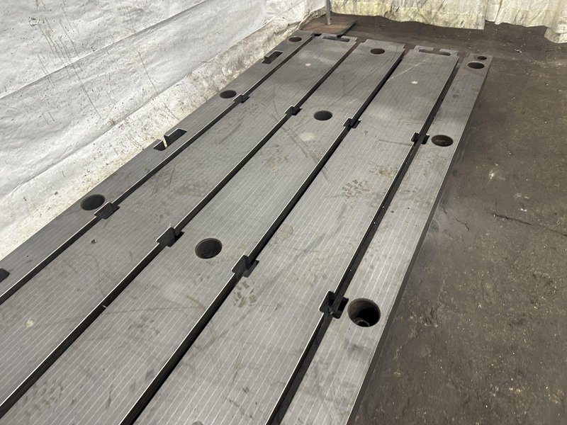 4&#039; X 9&#039; X 7&quot; MIDLAND ROSS T SLOTTED FLOOR PLATES: STOCK #77473