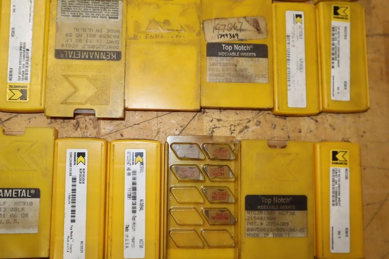 Kennametal - Assorted Carbide Inserts- Auction Item