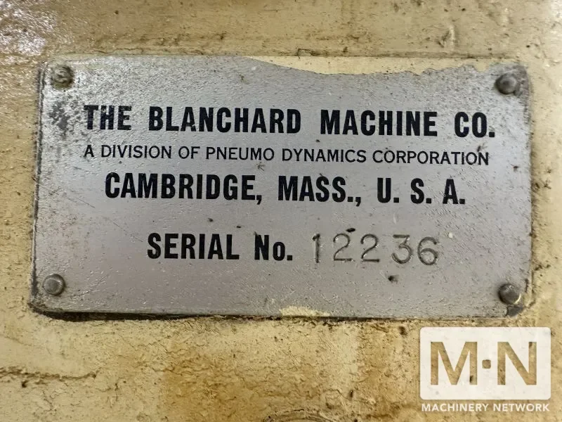 16" Blanchard 11-16 Rotary Surface Grinder