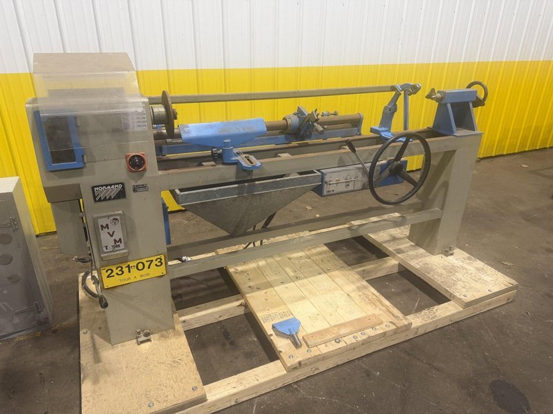16" x 60" MVM MODEL #T-1500 NORMAND WOOD COPY LATHE: YOBRO #24348