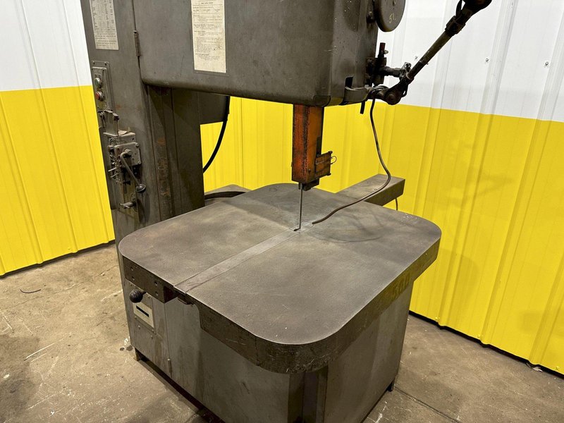 24&quot; GROB MODEL 4V-24 VERTICAL BAND SAW: STOCK #18663
