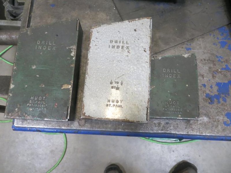 Huot Drill Index (3) - As Shown- Auction Item