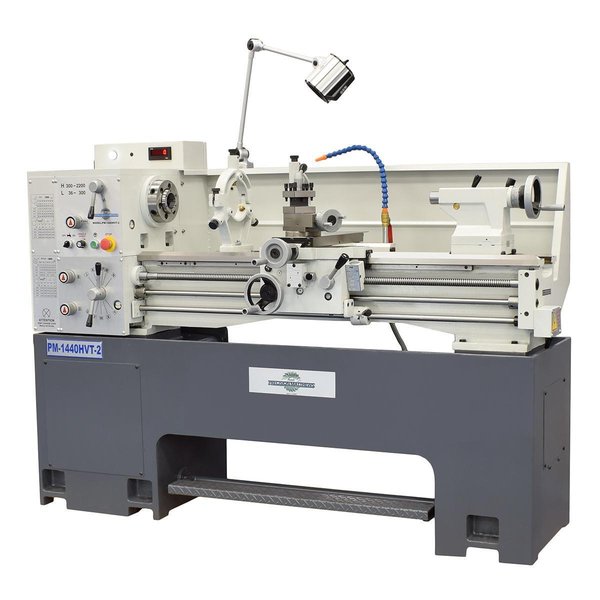 PRECISION MATTHEWS PM-1440HVT-2-CAST ULTRA PRECISION VARIABLE SPEED LATHE