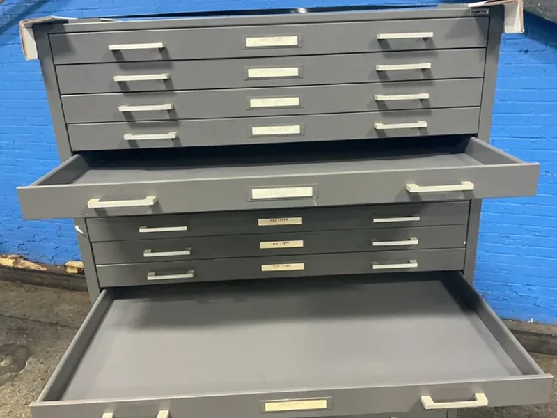HAMILTON 5 DRAWERS PER UNIT BLUE PRINT CABINET